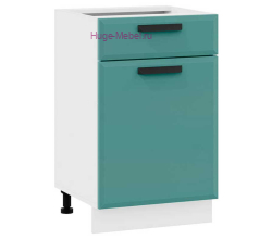 Нижний кухонный шкаф с ящиком 500 Призма (бриз супермат)