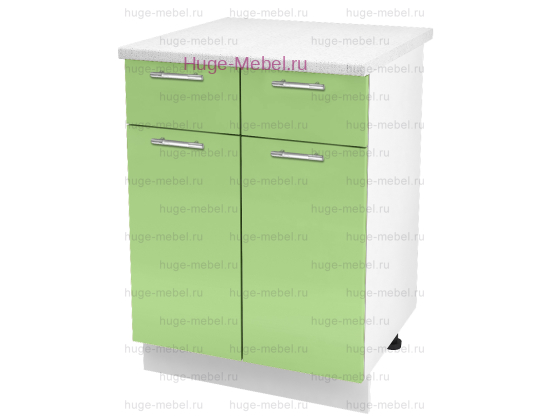 Нижний кухонный шкаф с ящиком  600 Ксения (олива)