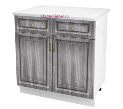 Нижний кухонный шкаф с ящиком  800 Юлия (сандал серый)