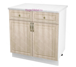 Нижний кухонный шкаф с ящиком  800 Юлия (дуб сонома)