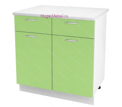 Нижний кухонный шкаф с ящиком  800 Ксения (олива)