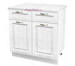 Нижний кухонный шкаф с ящиком  800 Мария (белый)