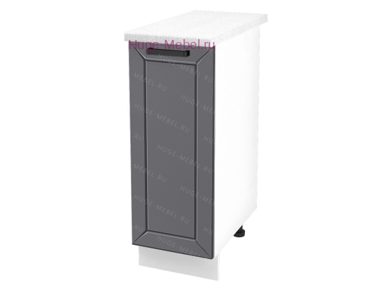 Шкаф кухонный нижний 300 Альфа (вулкан)