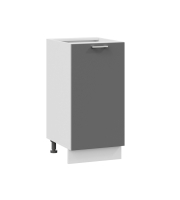 Шкаф кухонный нижний 400 Катрин (софт графит) Шкаф кухонный нижний 400 Катрин (софт графит)