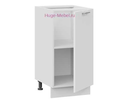 Шкаф кухонный нижний 400 Катрин (софт вайт)