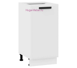 Шкаф кухонный нижний 400 Призма (белый супермат)