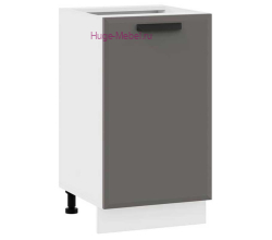 Шкаф кухонный нижний 450 Призма (асфальт супермат)