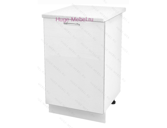 Шкаф кухонный нижний 600 Ксения Ф105 (белый)