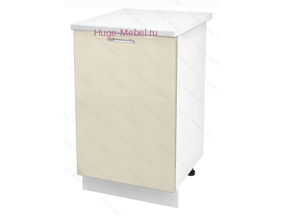 Шкаф кухонный нижний 500 Ксения (ваниль)