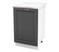 Шкаф кухонный нижний 600 Мария Ф105 (графит)