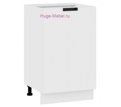 Шкаф кухонный нижний 500 Сахара (белый)
