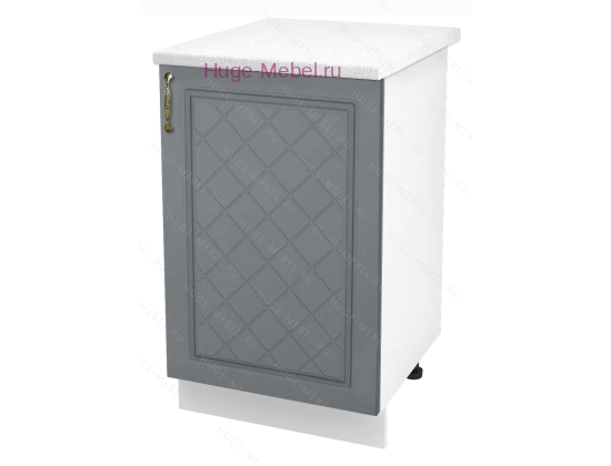 Шкаф кухонный нижний 600 Модена Ф105 (дуб серый)