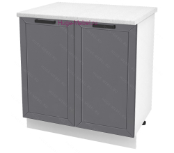 Шкаф кухонный нижний 800 Альфа (вулкан)