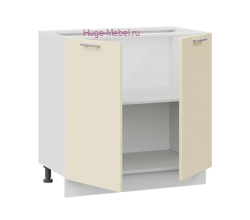 Шкаф кухонный нижний 800 Катрин (крем)
