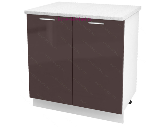 Шкаф кухонный нижний 800 Ксения (шоколад)