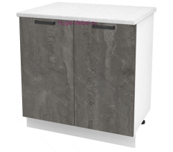 Шкаф кухонный нижний 800 Пасаденна (железный камень)