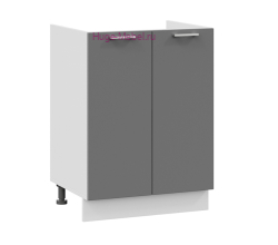 Кухонный шкаф под мойку 600 Катрин (софт графит)