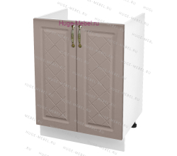 Кухонный шкаф под мойку 600 Модена (дуб кофе)