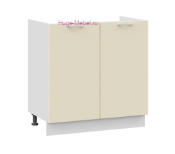 Кухонный шкаф под мойку 800 Катрин (крем)