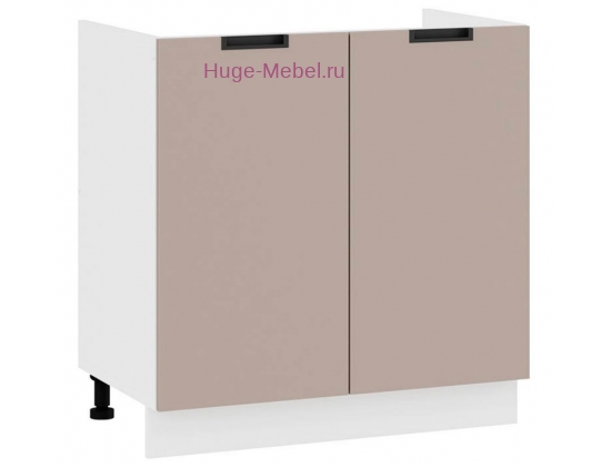 Кухонный шкаф под мойку 800 Сахара (латте)