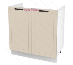 Кухонный шкаф под мойку 800 Альфа (брюле)