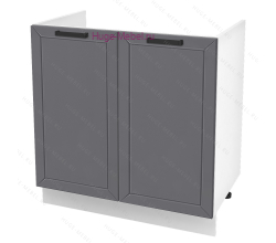 Кухонный шкаф под мойку 800 Альфа (вулкан)