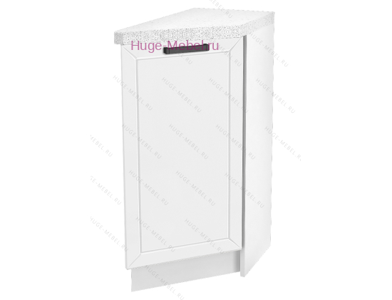 Шкаф кухонный нижний торцевой 300 Альфа (белый)