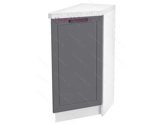 Шкаф кухонный нижний торцевой 300 Альфа (вулкан)