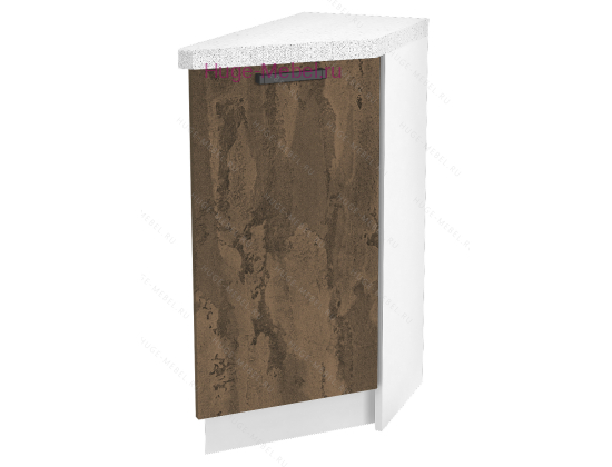 Шкаф кухонный нижний торцевой 300 Пасаденна (ржавый камень)