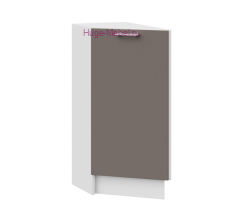 Шкаф кухонный нижний торцевой 300 Катрин (муссон)