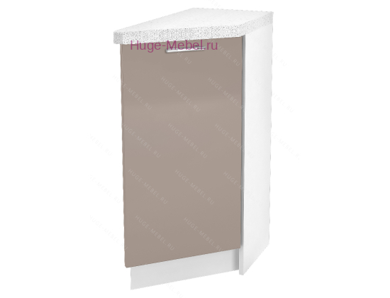 Шкаф кухонный нижний торцевой 300 Ксения (кофе с молоком)
