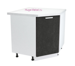 Шкаф кухонный угловой нижний 850 Бетон (бетон чёрный)