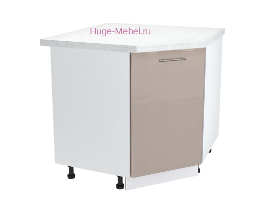 Шкаф кухонный угловой нижний 850 Ксения (кофе с молоком)