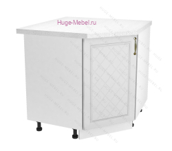 Шкаф кухонный угловой нижний 850 Модена (дуб белый)