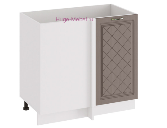 Шкаф кухонный угловой нижний 1000 Модена (дуб серый)