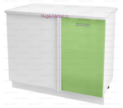 Шкаф кухонный угловой нижний 1000 Ксения (олива)