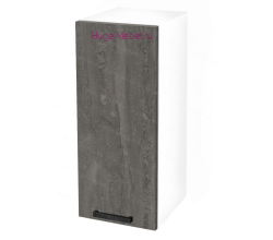 Кухонный шкаф верхний навесной 300 Пасаденна (железный камень)