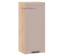 Кухонный шкаф верхний высокий 400 Альфа (латте) корпус крафт