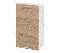 Кухонный шкаф верхний навесной 400 Бетон (дуб сонома)