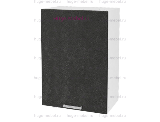 Кухонный шкаф верхний навесной 600 Бетон Ф105 (бетон чёрный)