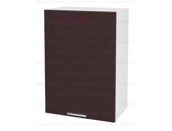 Кухонный шкаф верхний навесной 600 Ксения Ф105 (шоколад)