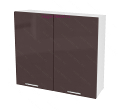 Кухонный шкаф верхний навесной 800 Ксения (шоколад)