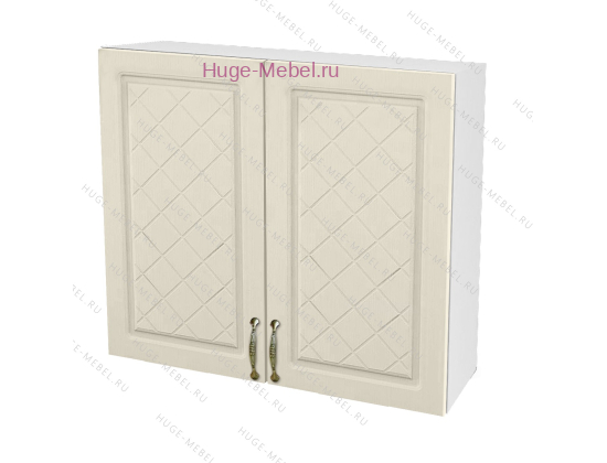 Кухонный шкаф верхний навесной 800 Модена (дуб ваниль)