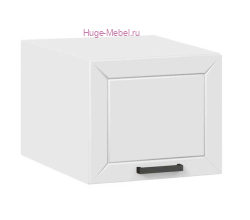 Антресольный кухонный шкаф верхний 400 Альфа (белый)