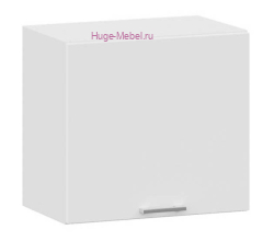 Антресольный кухонный шкаф высокий 500 Катрин (софт вайт)