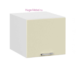 Антресольный кухонный шкаф верхний 400 Катрин (крем)