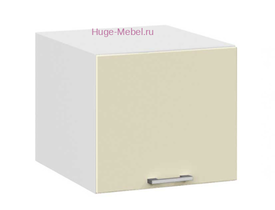 Антресольный кухонный шкаф верхний 400 Катрин (крем)