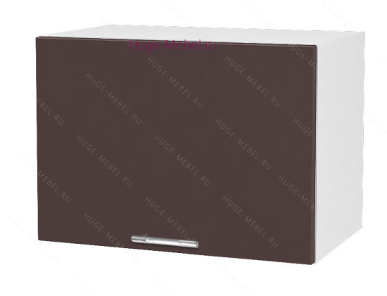 Антресольный кухонный шкаф верхний 500 Ксения (шоколад)