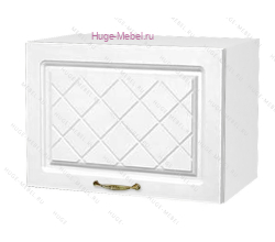 Антресольный кухонный шкаф верхний 500 Модена (дуб белый)