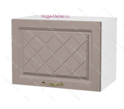 Горизонтальный кухонный шкаф верхний 500 Модена (дуб кофе)